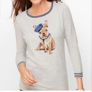 Talbots Frenchie Sailor Sweater